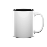 11 oz. Two Tone Colored Sublimation Ceramic Mug