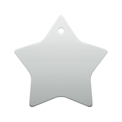 Sublimation Ornament 3" - Star Shaped