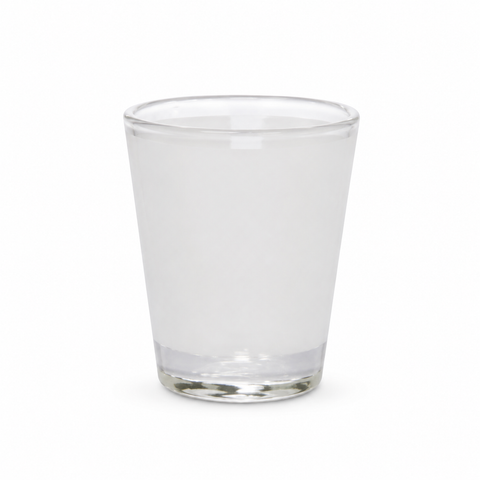ORCA 1.5 oz. Frosted Shot Glass Blanks — No Gold Rim
