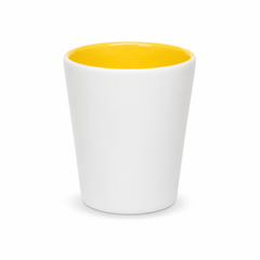 ORCA 1.5 oz. Ceramic Shot Glass — Yellow Interior