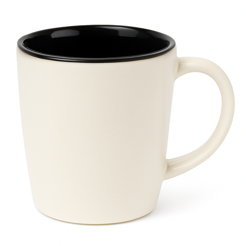 1.5 oz Black ceramic shot glass blank wholesale