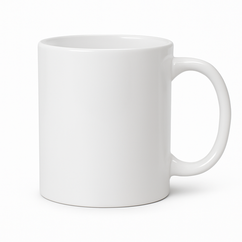 11 oz White ceramic mug blank wholesale