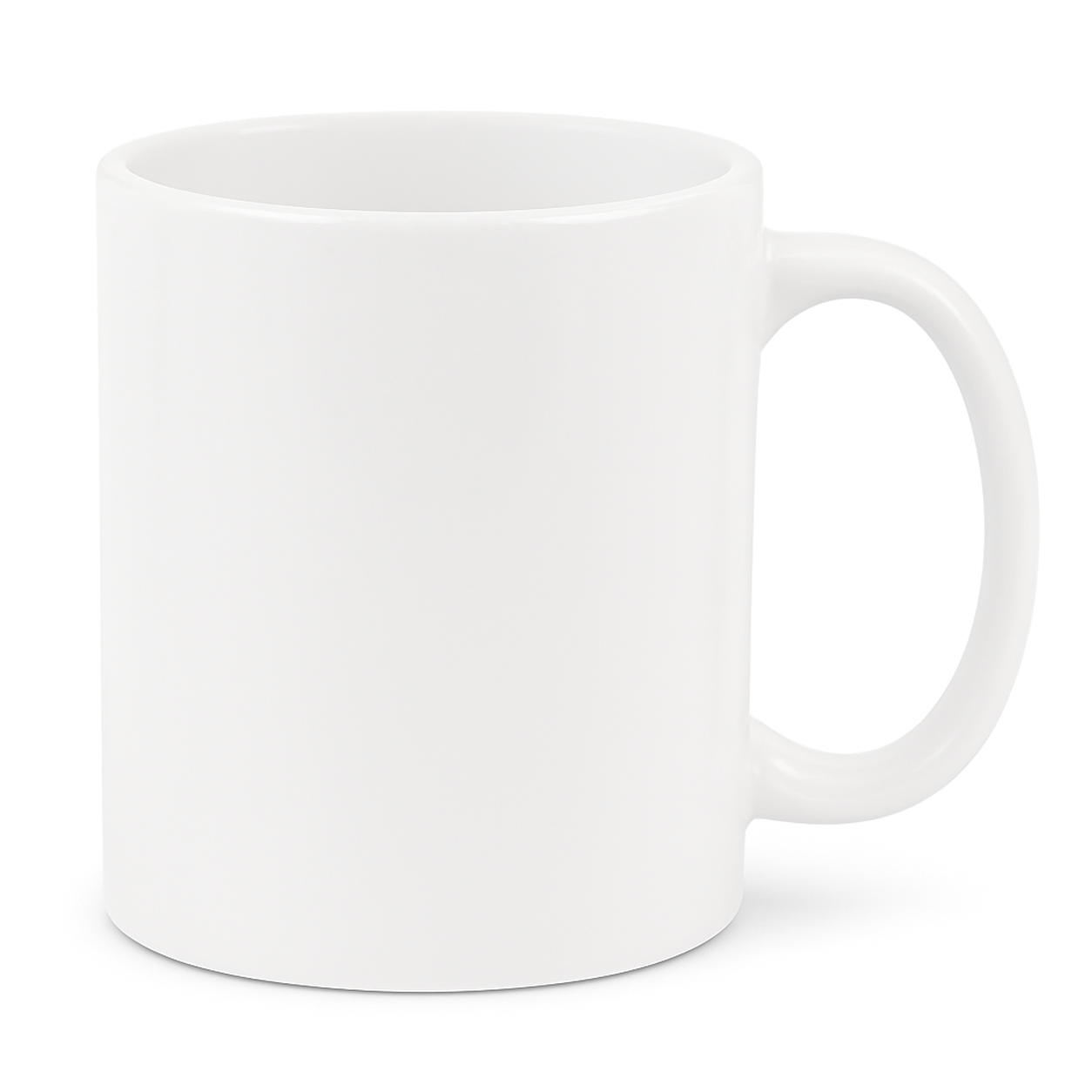 11 oz Pink ceramic mug blank wholesale