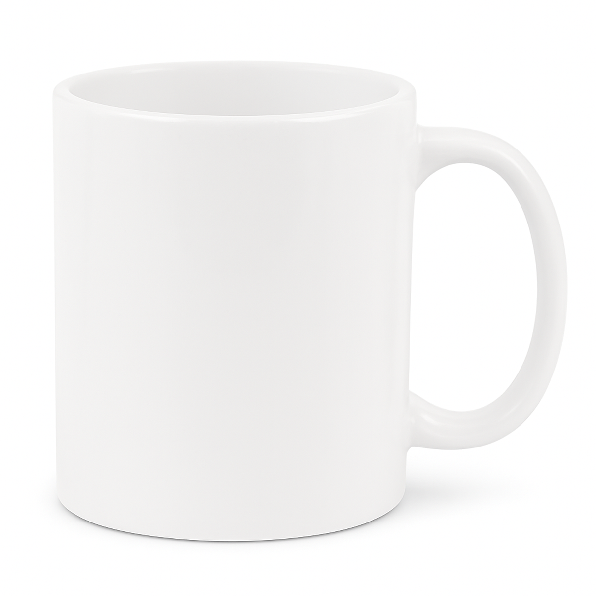 11 oz Pink ceramic mug blank wholesale