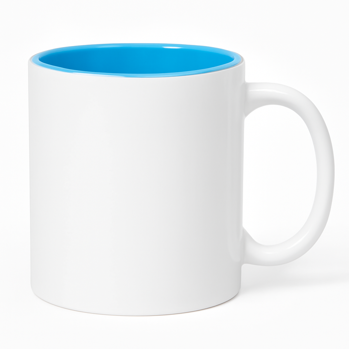 11 oz Blue ceramic mug blank wholesale