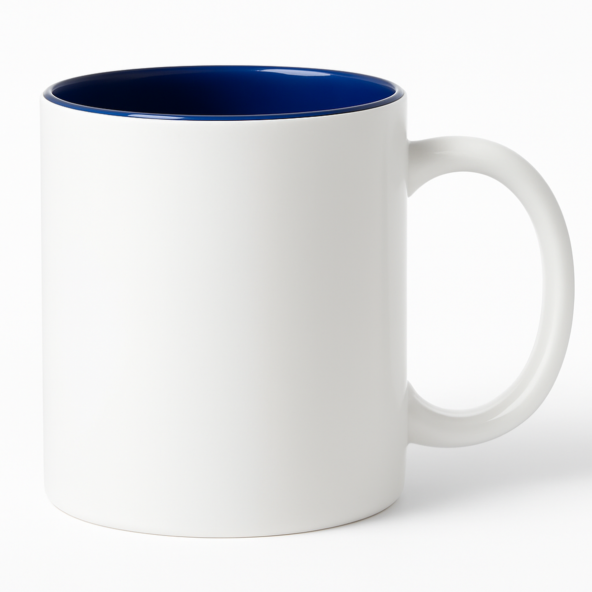11 oz Blue ceramic mug blank wholesale