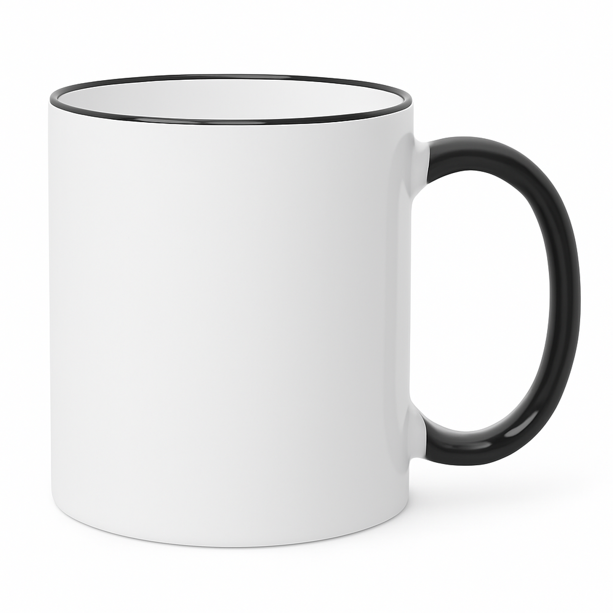 11 oz Black ceramic mug blank wholesale