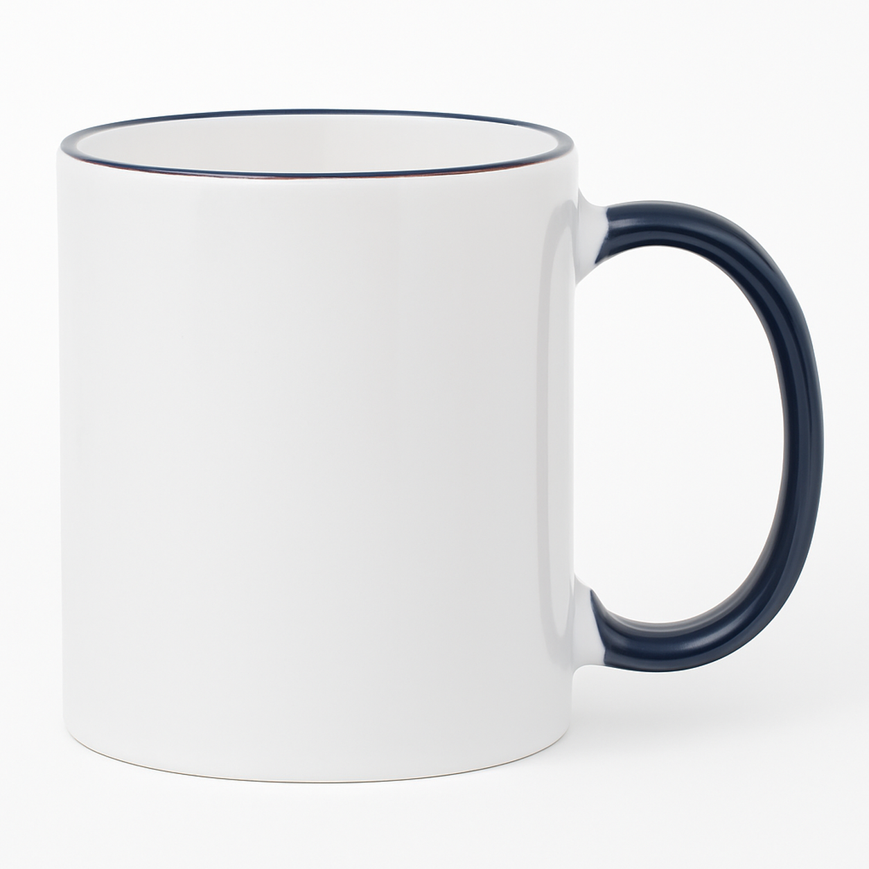 11 oz Blue ceramic mug blank wholesale