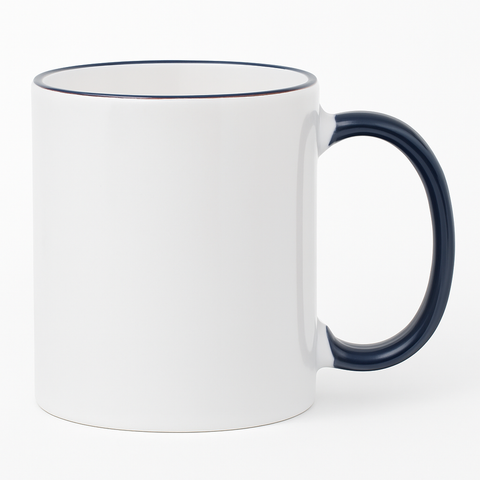 11 oz Blue ceramic mug blank wholesale
