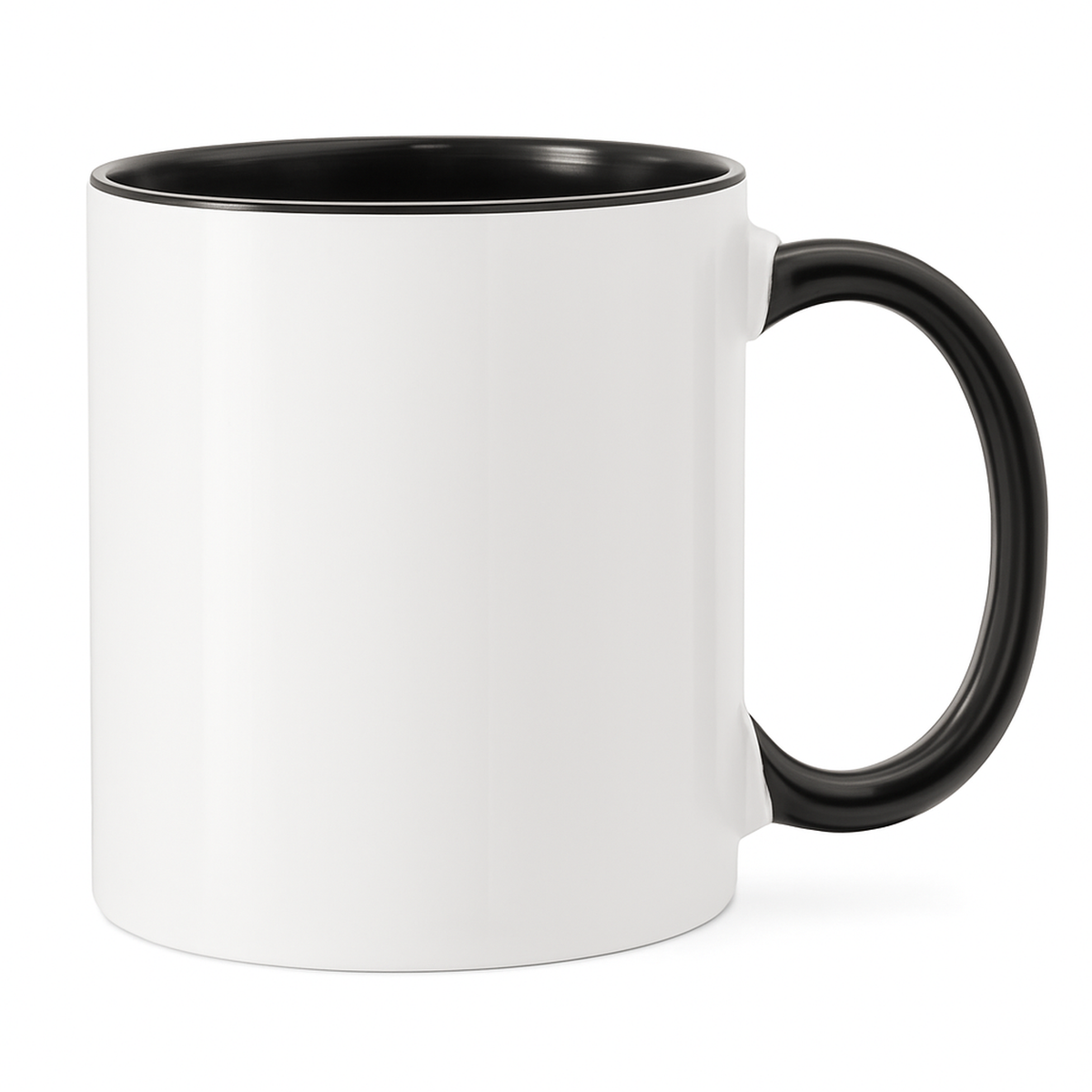 11 oz Black ceramic mug blank wholesale