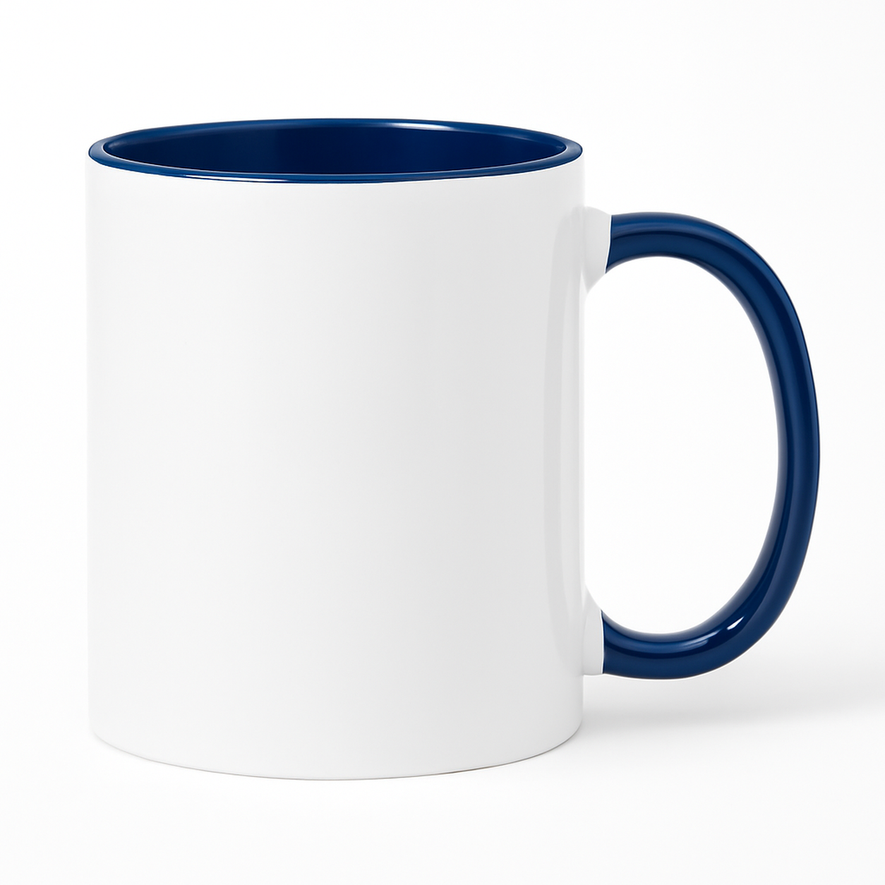 11 oz Blue ceramic mug blank wholesale