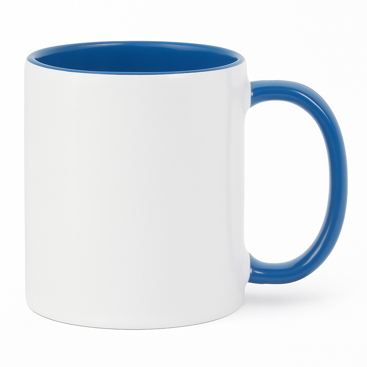 11 oz Blue ceramic mug blank wholesale