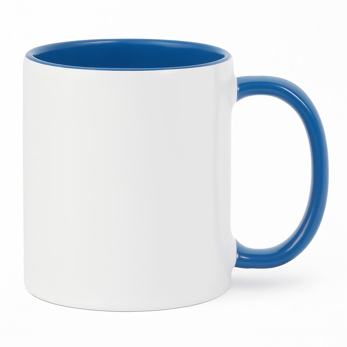 11 oz Blue ceramic mug blank wholesale