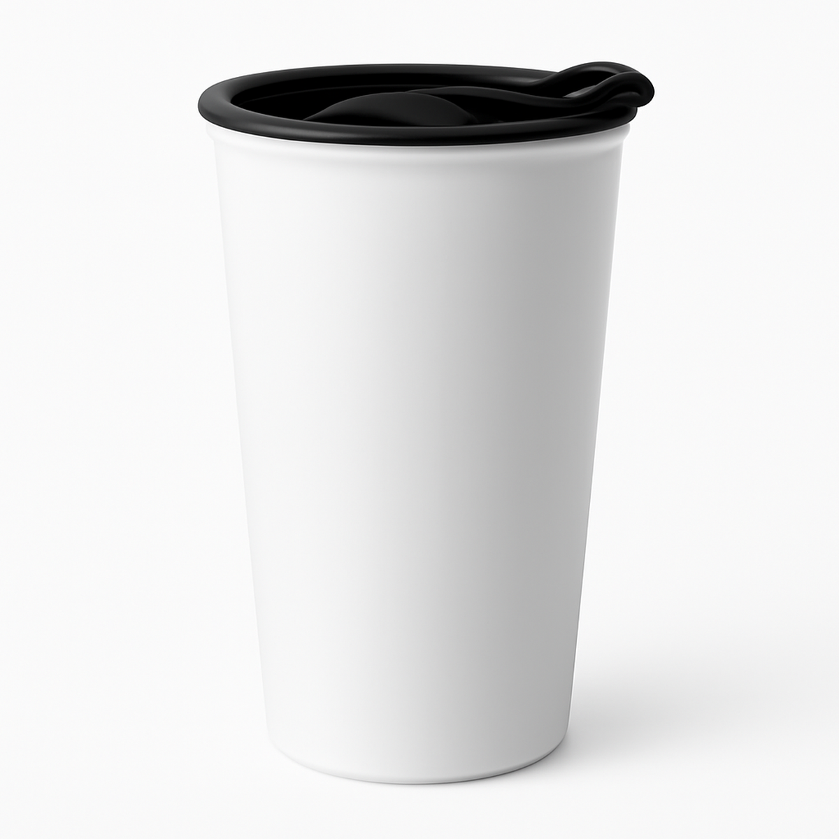 12 oz Black ceramic mug blank wholesale