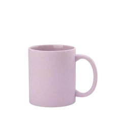 11 oz. frosted sublimation ceramic mug, purple