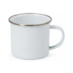 ORCA 12 oz. Spot Enamel Mug with Silver Rim, sublimation blank