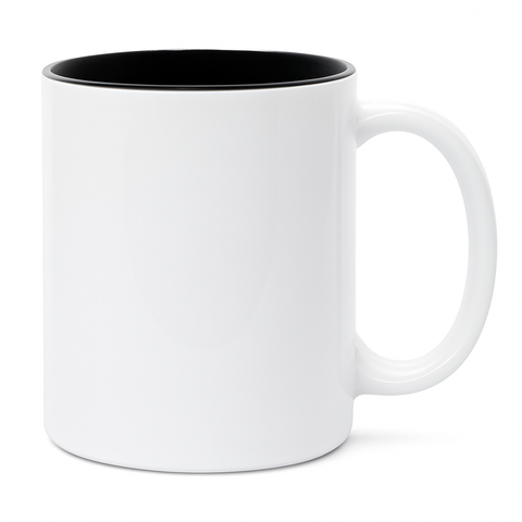 15 oz Black ceramic mug blank wholesale