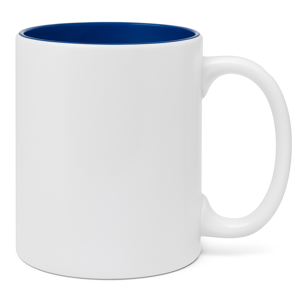 15 oz Blue ceramic mug blank wholesale