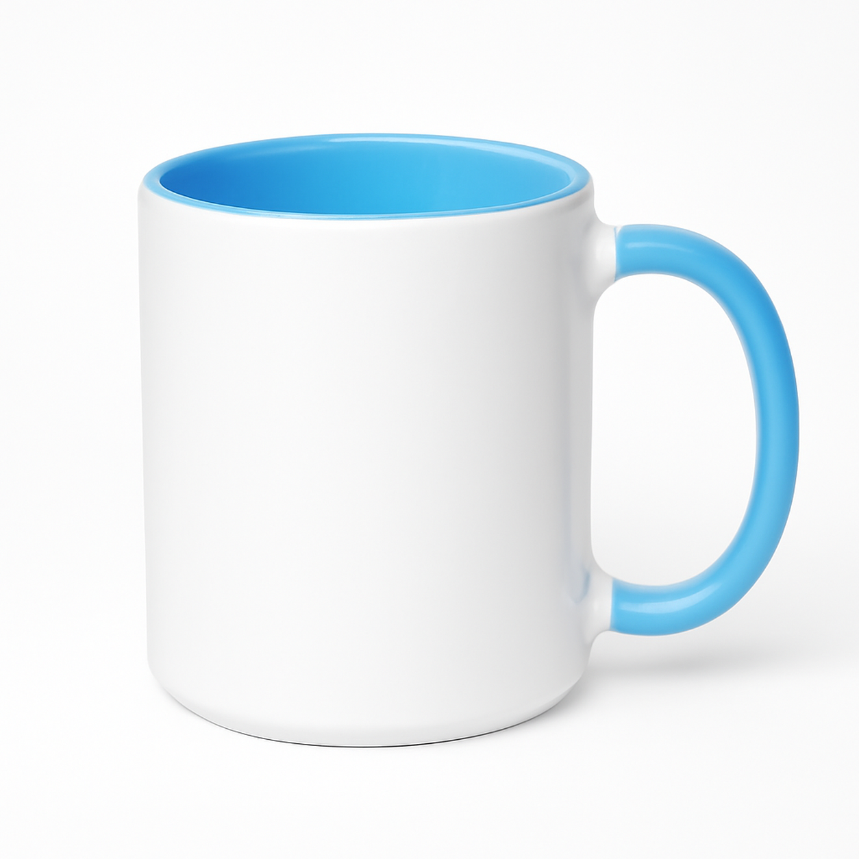 15 oz Blue ceramic mug blank wholesale