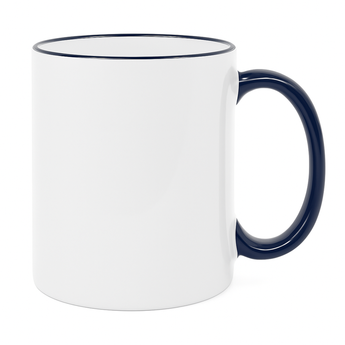 15 oz Blue ceramic mug blank wholesale