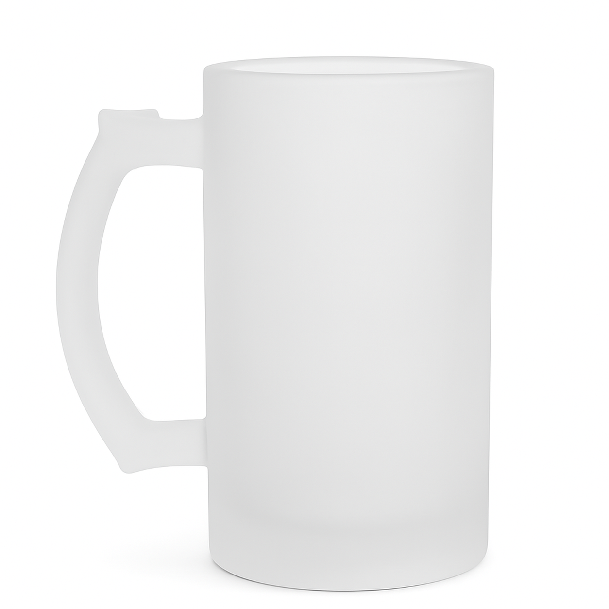 16 oz Frost Glass beer stein blank wholesale