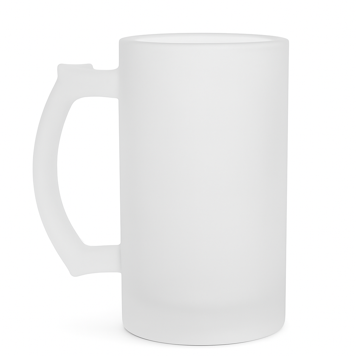 16 oz Frost Glass beer stein blank wholesale