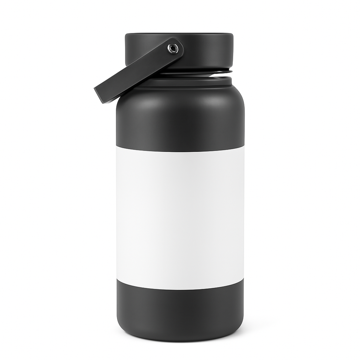 32 oz Black stainless steel drinkware blank wholesale