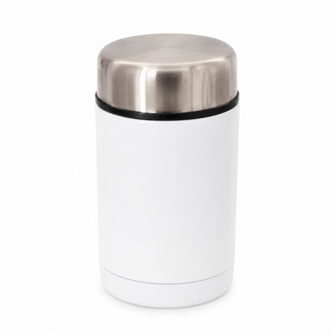 ORCA 350 ml. Stainless Steel Food Jar Blanks — White (Value Case)