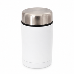ORCA 350 ml. Stainless Steel Food Jar — White (Value Case)
