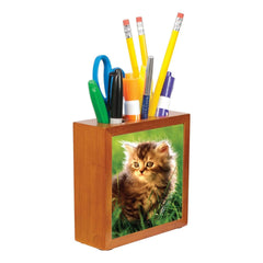 ORCA_4_x_4_Wooden_Pencil_Holder_-_Cherry_Blanks