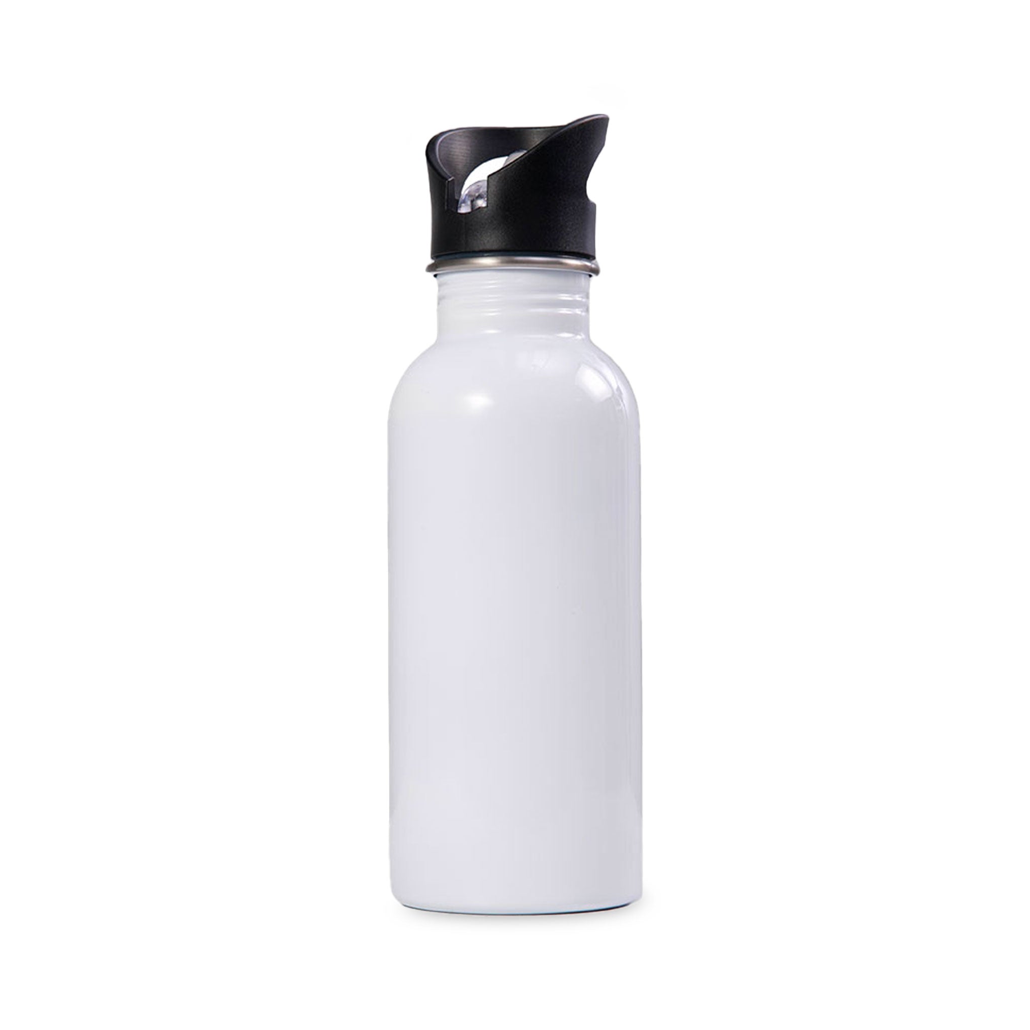 600 ml Aluminum Sport Bottle White