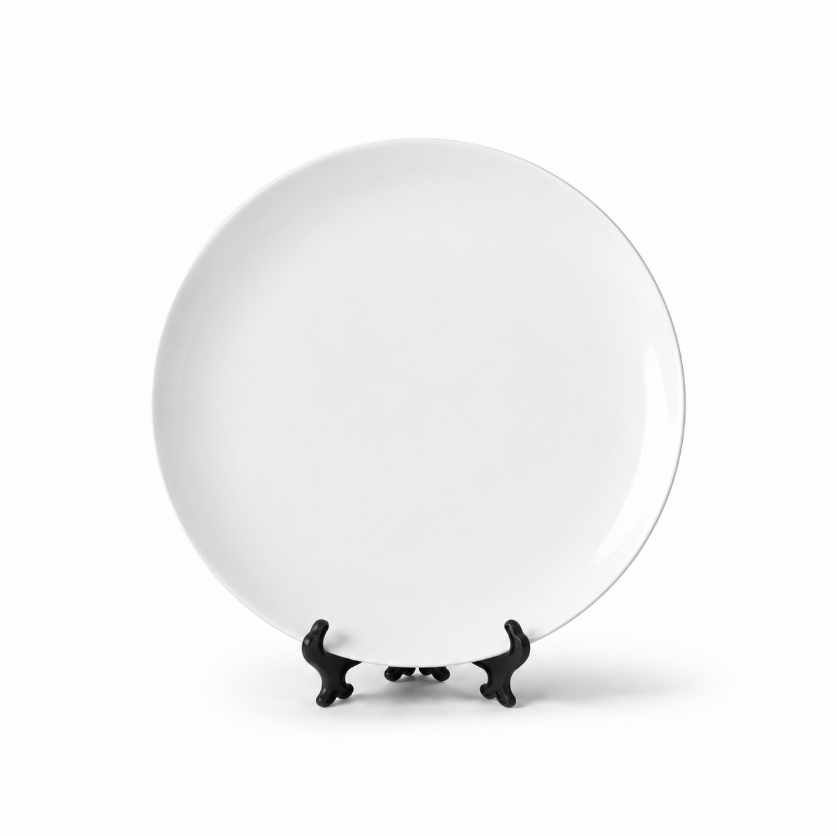 ORCA 8 in. Porcelain Coupe Plate Blanks — No Stand