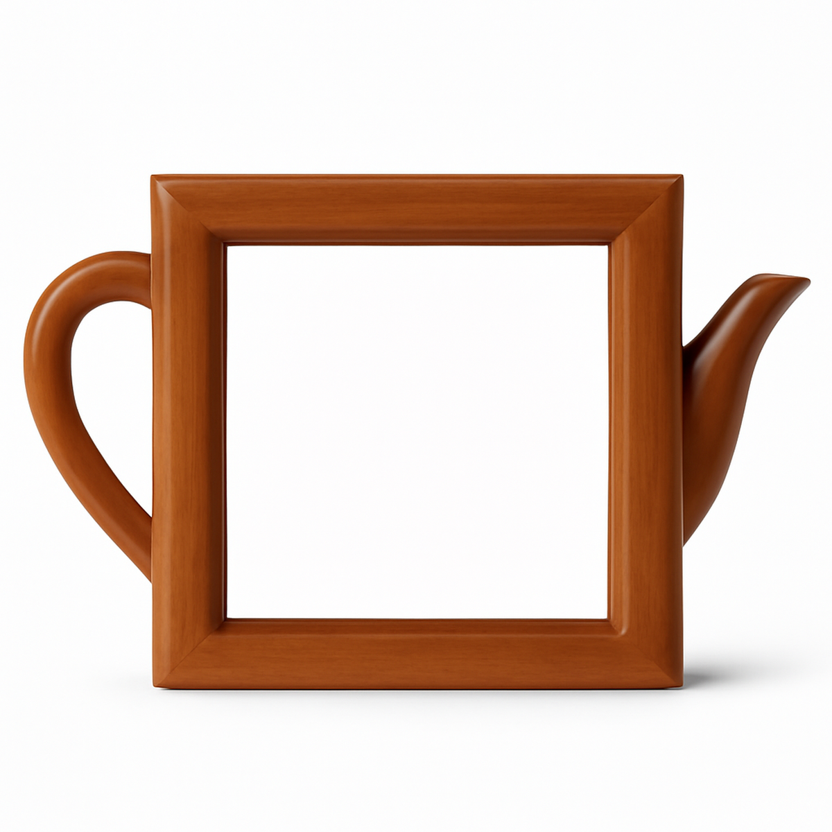 6in Cherry wood tile frame blank wholesale