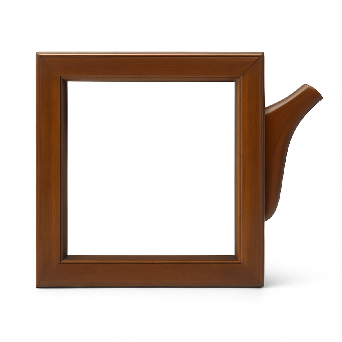 6in Cherry wood tile frame blank wholesale