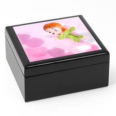 4in Black jewelry box blank wholesale