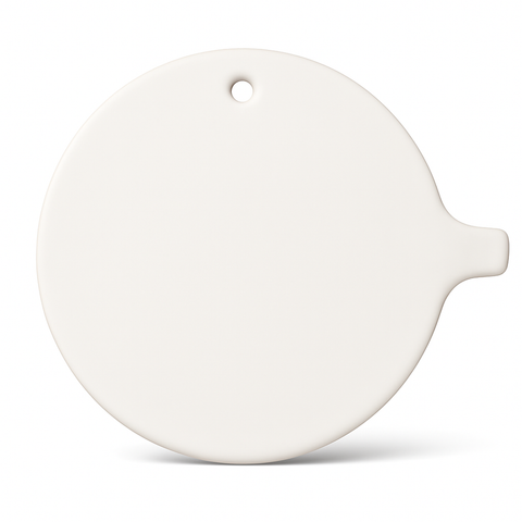 Ceramic sublimation ornament blank wholesale