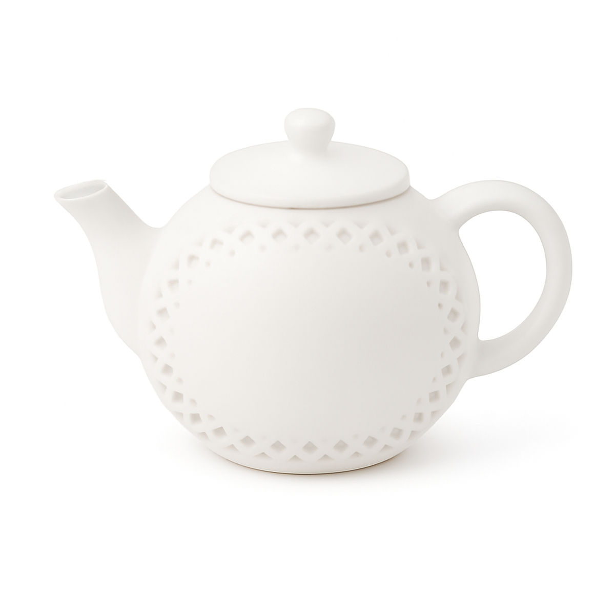 3.25in Ceramic sublimation ornament blank wholesale