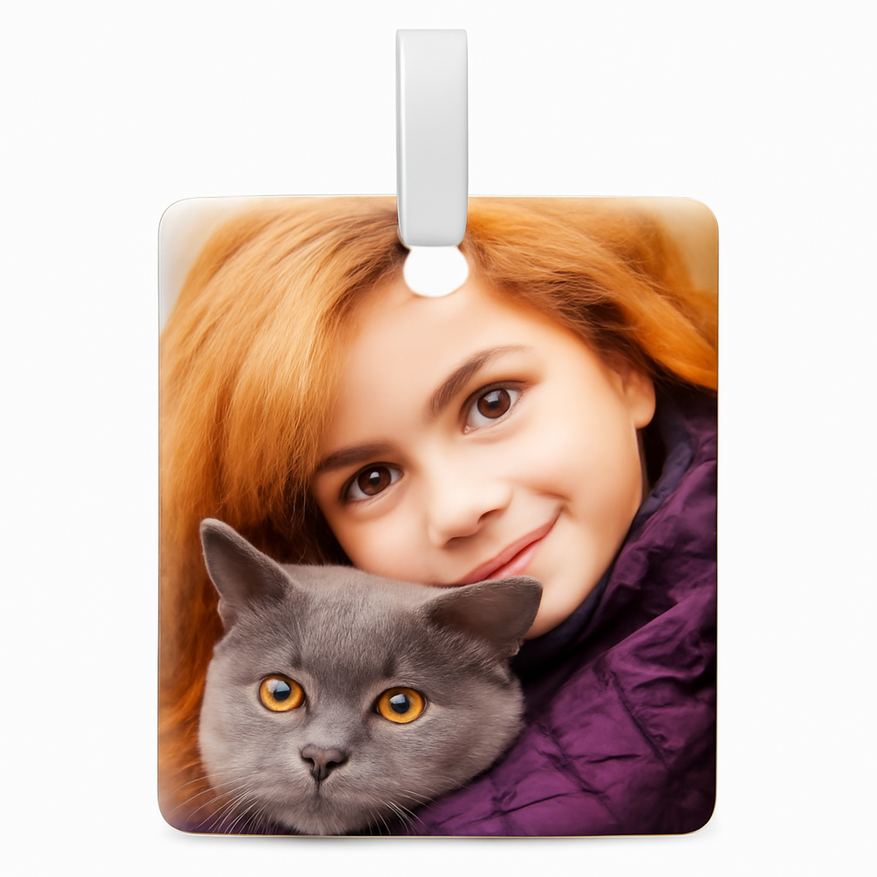 3in Ceramic sublimation ornament blank wholesale