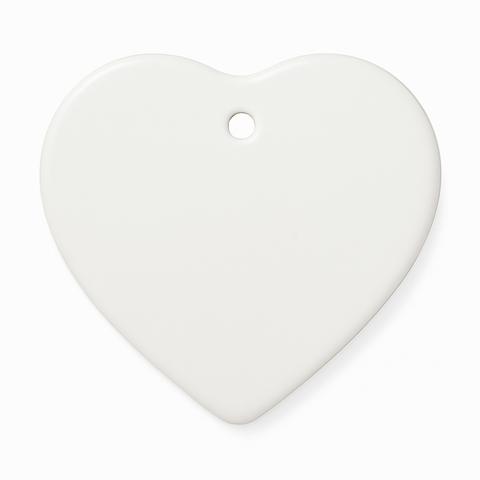 Ceramic sublimation ornament blank wholesale