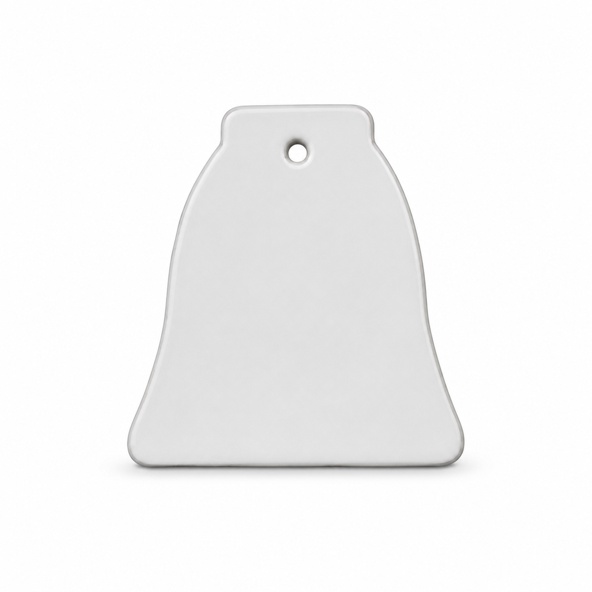 ORCA 3 in. Ceramic Bell Ornament Blanks — With Hole
