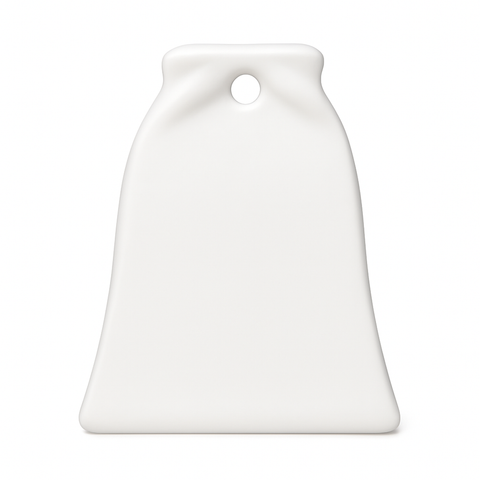 3in Ceramic sublimation ornament blank wholesale