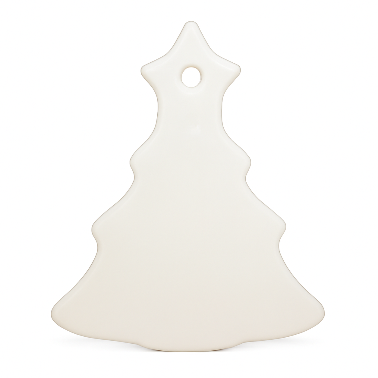 3in Ceramic sublimation ornament blank wholesale