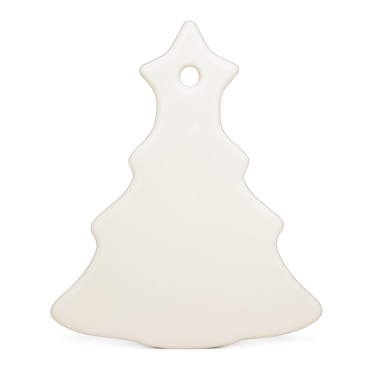 3in Ceramic sublimation ornament blank wholesale