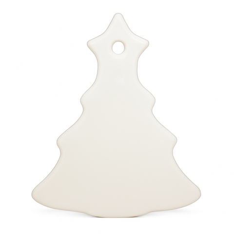 3in Ceramic sublimation ornament blank wholesale