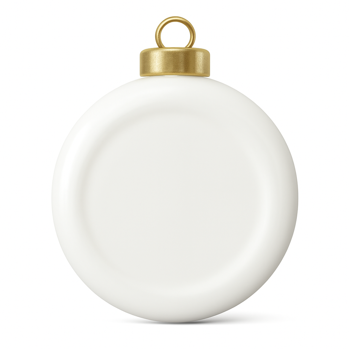 Ceramic sublimation ornament blank wholesale