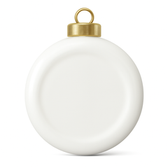 Ceramic sublimation ornament blank wholesale