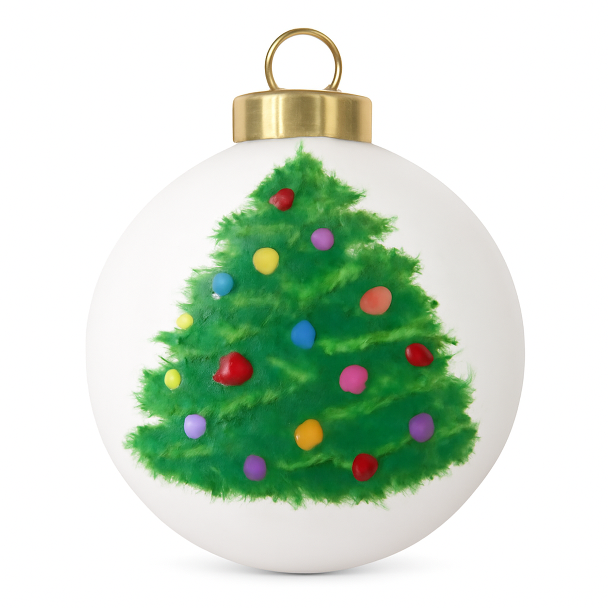 Ceramic sublimation ornament blank wholesale