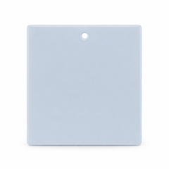 ORCA 3 in. Glass Christmas Ornament — Square